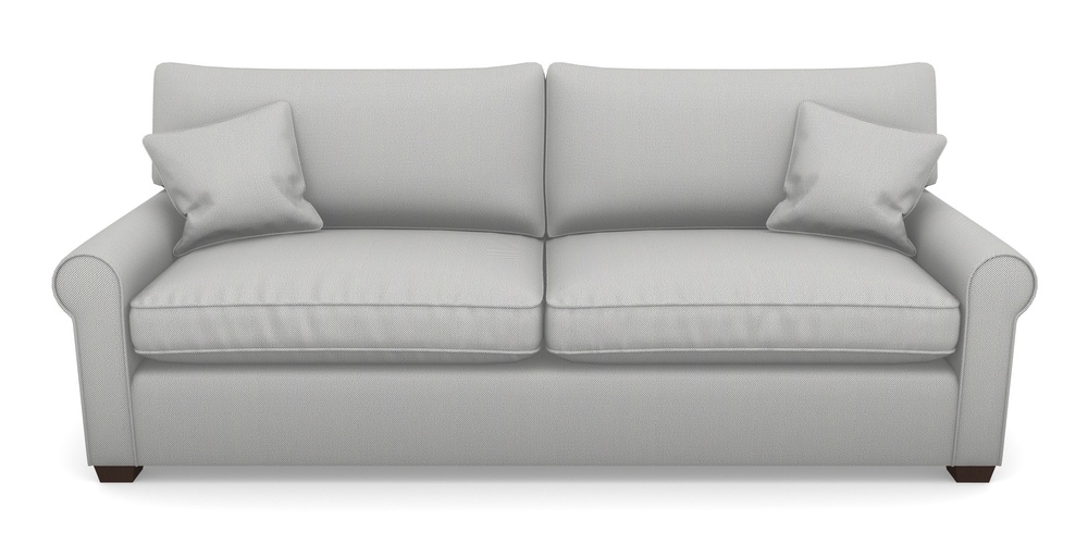 Product photograph of Bignor 4 Seater Sofa In Two Tone Plain - Grey from Sofas and Stuff Limited