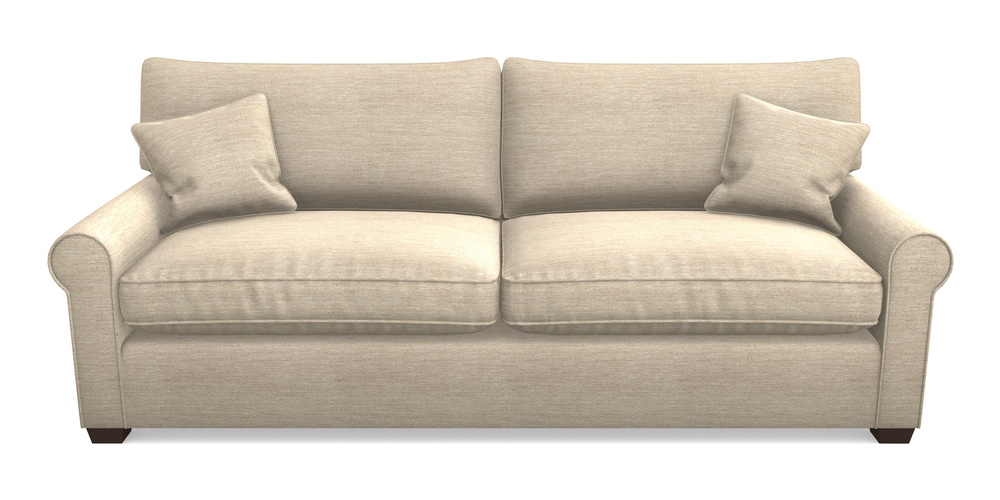 Product photograph of Bignor 4 Seater Sofa In Textured Velvet - Almond from Sofas and Stuff Limited