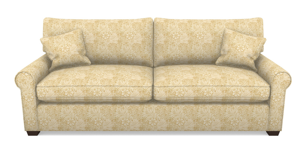 Product photograph of Bignor 4 Seater Sofa In William Morris Collection - Marigold - Lichen Cowslip from Sofas and Stuff Limited