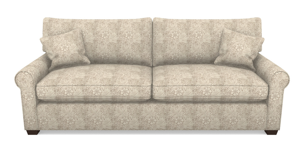 Product photograph of Bignor 4 Seater Sofa In William Morris Collection - Marigold - Linen Ivory from Sofas and Stuff Limited