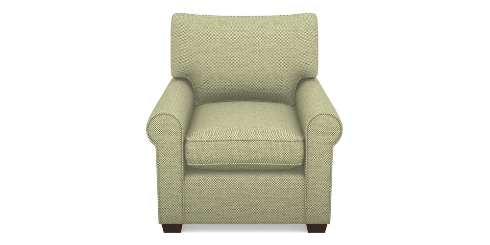 Product photograph of Bignor Chair In Basket Weave - Sage from Sofas and Stuff Limited