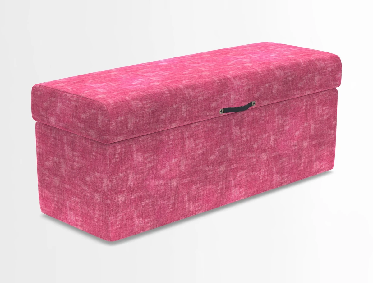 Birdham medium blanket box in Spill Resistant Gertrude Jekyll Ornamental Duck Egg and Alwinton 3 seater sofa in Spill Resistant Sussex Stripe Mocha