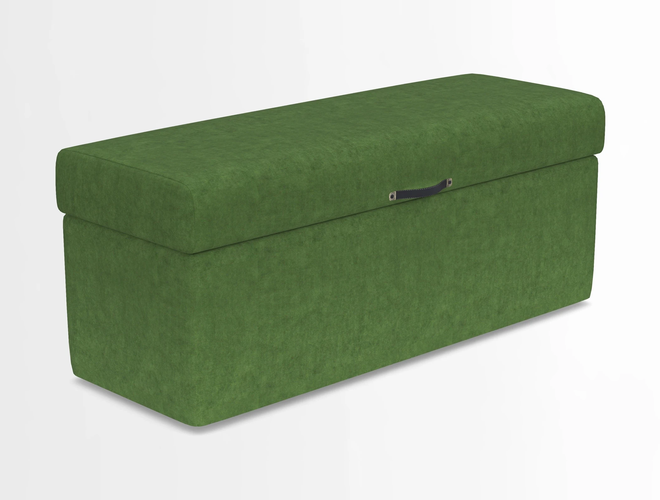 Birdham medium blanket box in Spill Resistant Gertrude Jekyll Ornamental Duck Egg and Alwinton 3 seater sofa in Spill Resistant Sussex Stripe Mocha