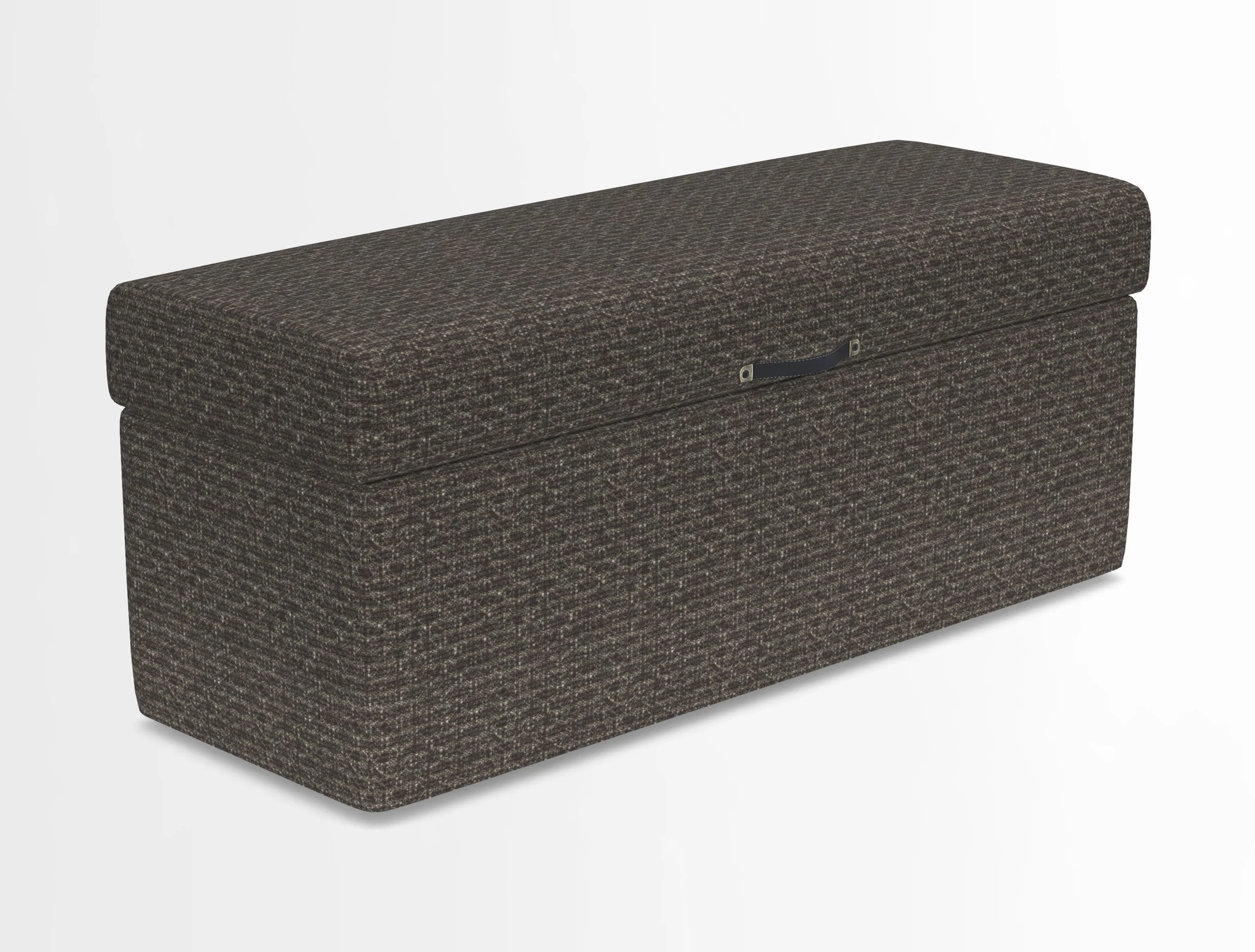 Birdham medium blanket box in Spill Resistant Gertrude Jekyll Ornamental Duck Egg and Alwinton 3 seater sofa in Spill Resistant Sussex Stripe Mocha
