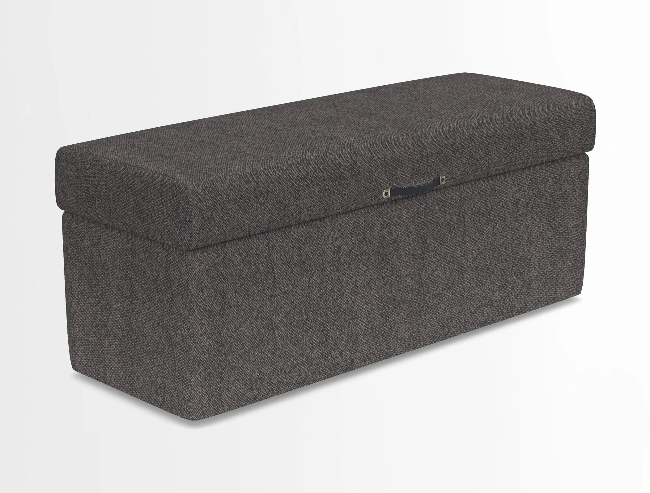 Birdham medium blanket box in Spill Resistant Gertrude Jekyll Ornamental Duck Egg and Alwinton 3 seater sofa in Spill Resistant Sussex Stripe Mocha