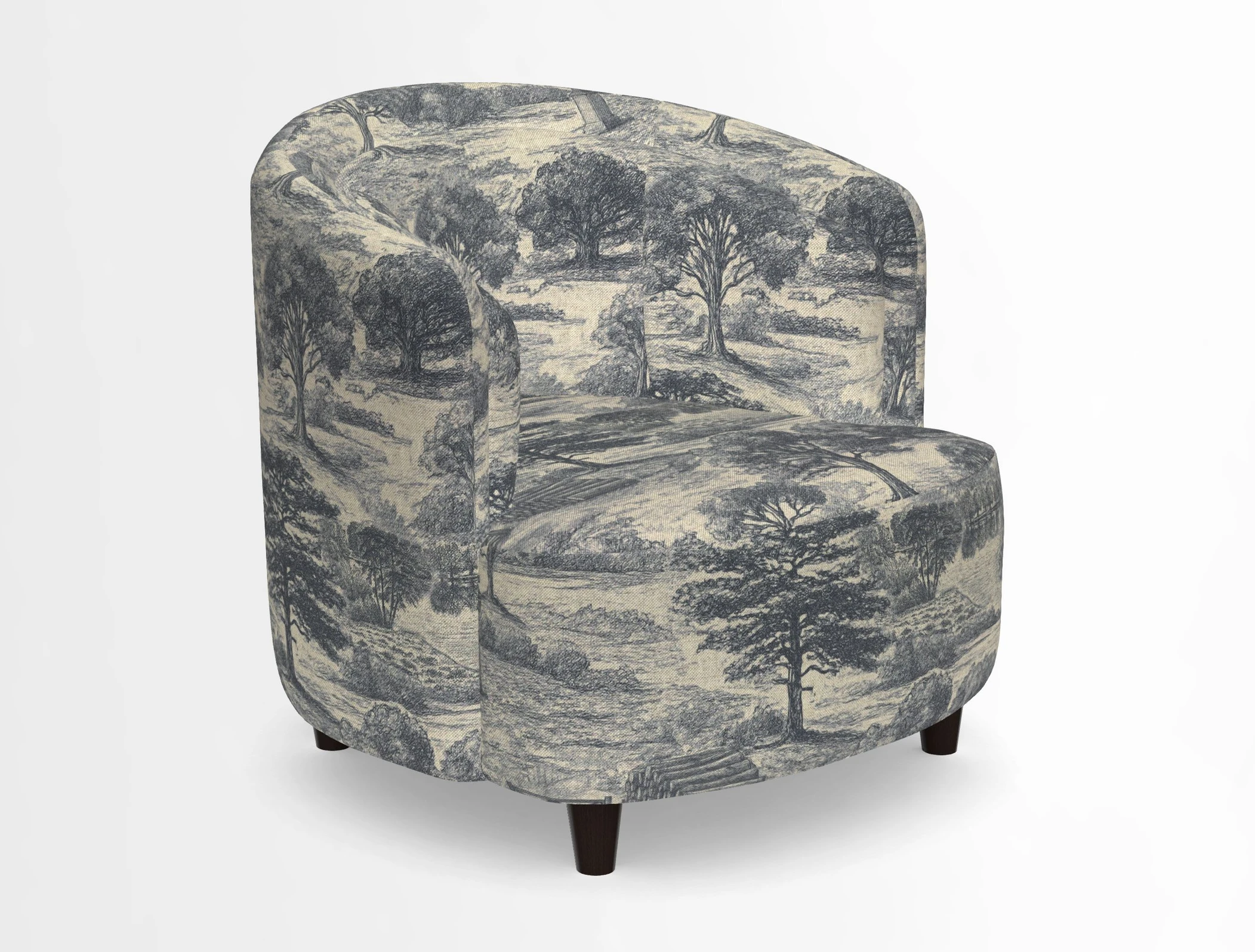 Blakeney Chair in Cloth 22 Weaves Grand Teton Quartz