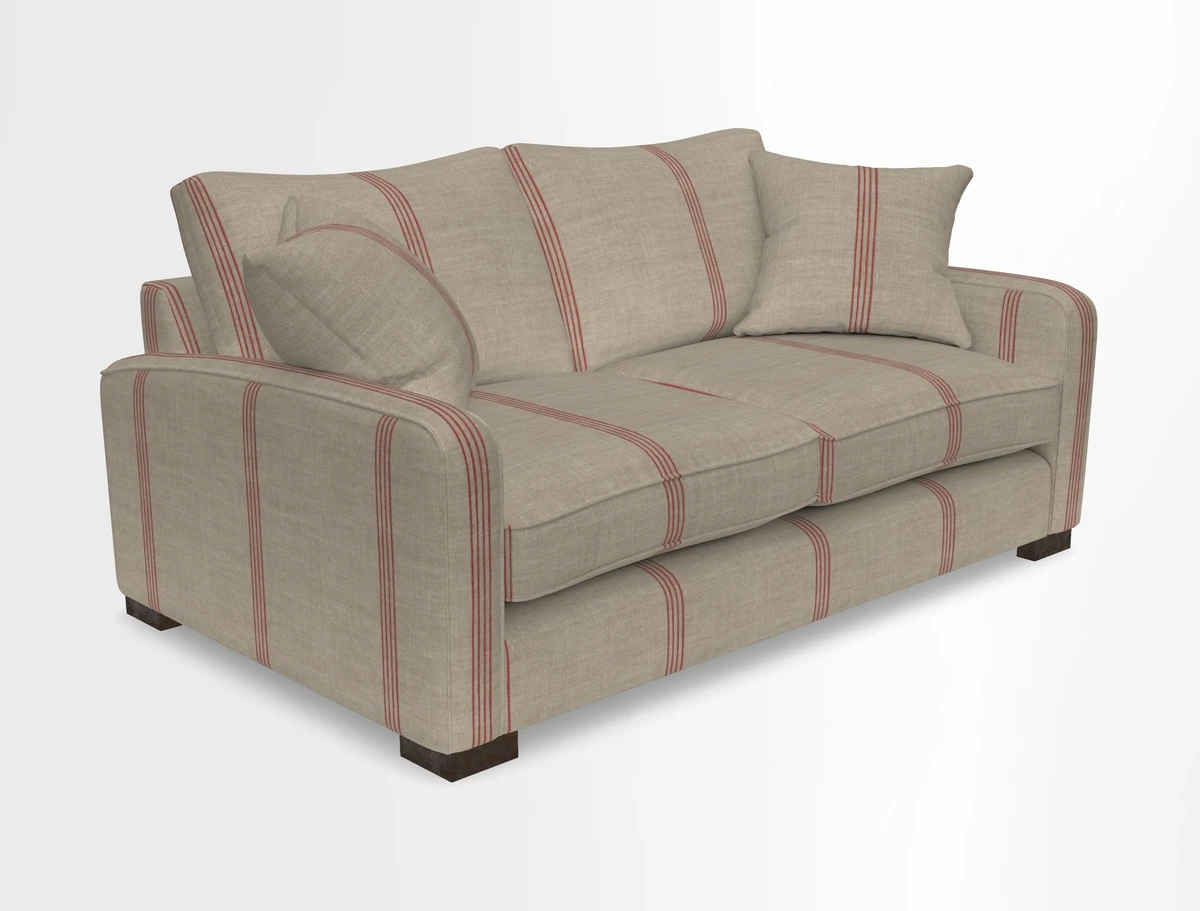 Brook Green 3 seater sofa in Warwick Boucle Andes