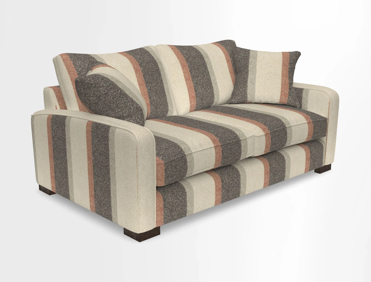Brook Green 3 seater sofa in Warwick Boucle Andes