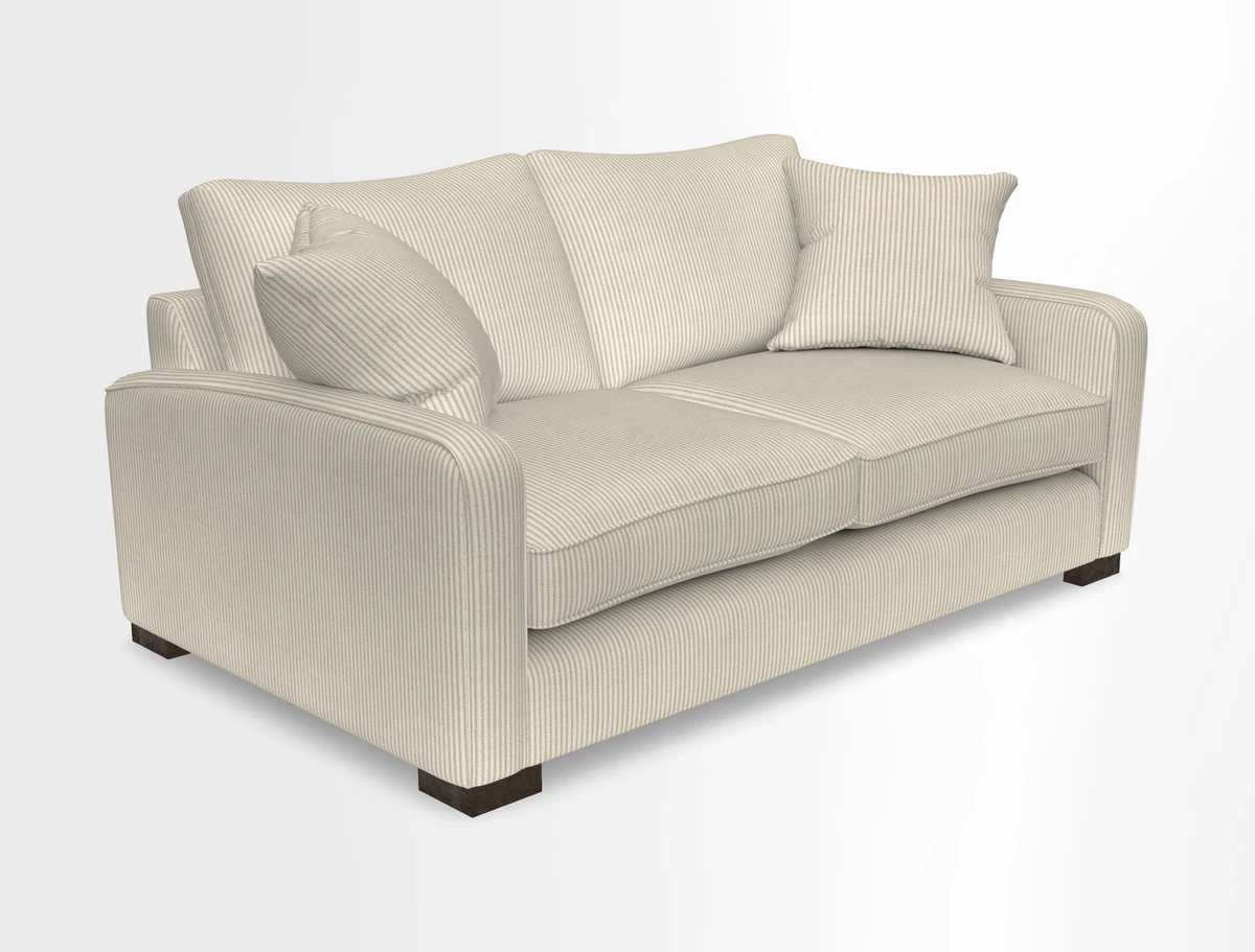 Brook Green 3 seater sofa in Warwick Boucle Andes