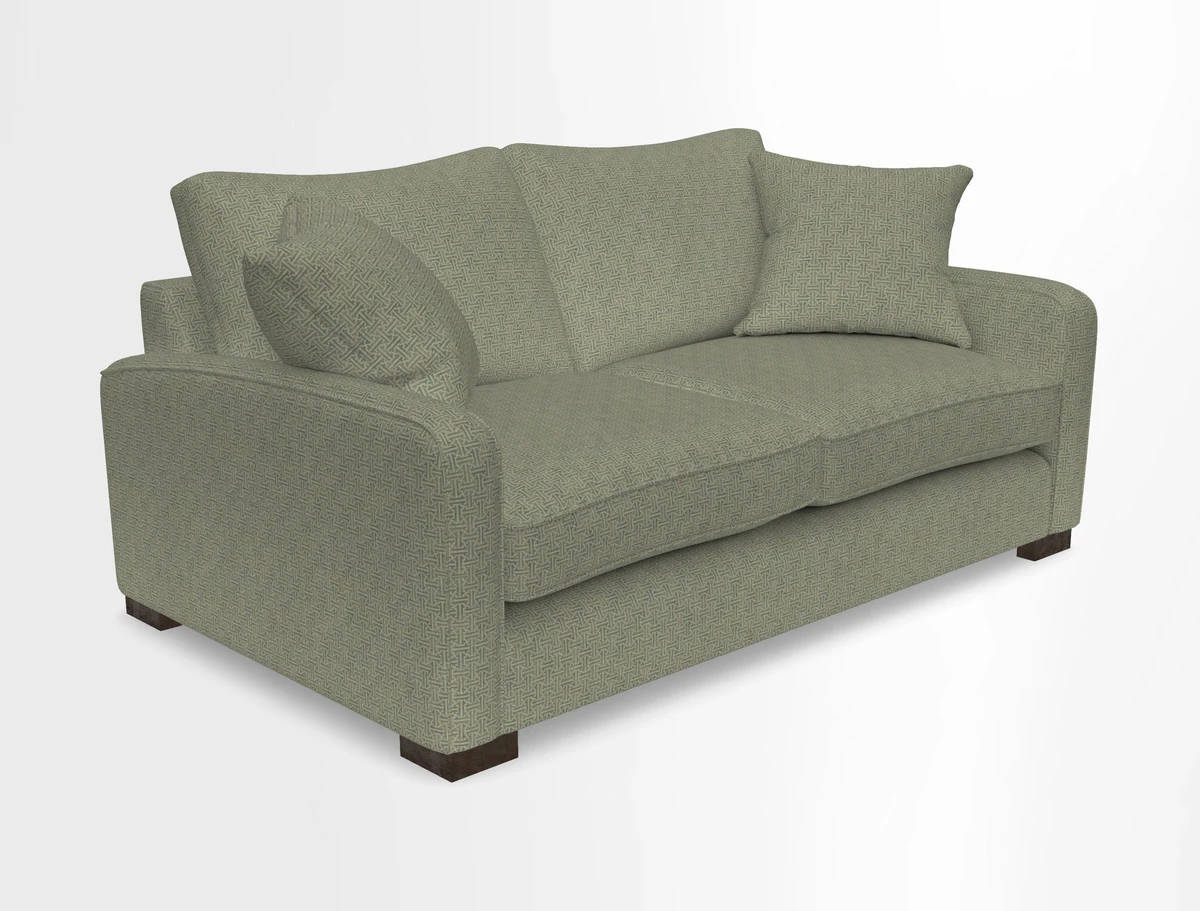 Brook Green 3 seater sofa in Warwick Boucle Andes