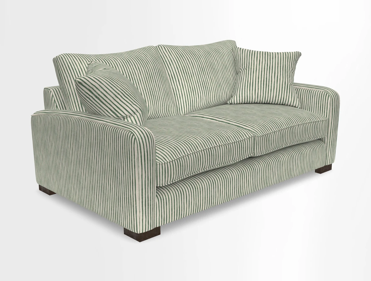 Brook Green 3 seater sofa in Warwick Boucle Andes