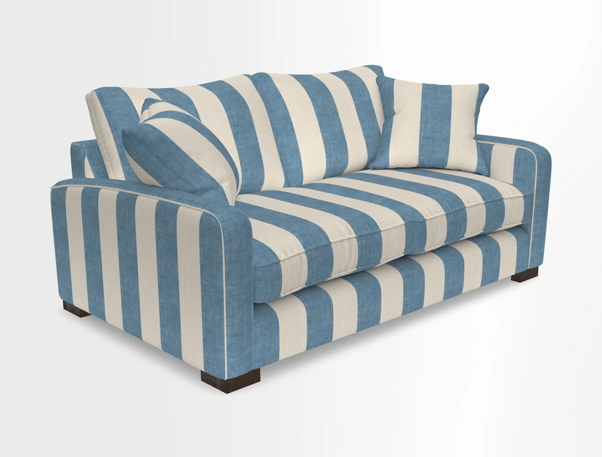 Brook Green 3 seater sofa in Warwick Boucle Andes