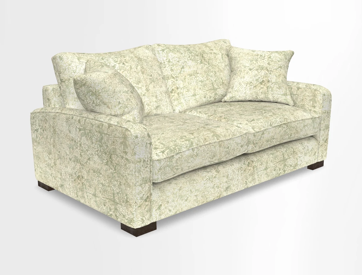 Brook Green 3 seater sofa in Warwick Boucle Andes