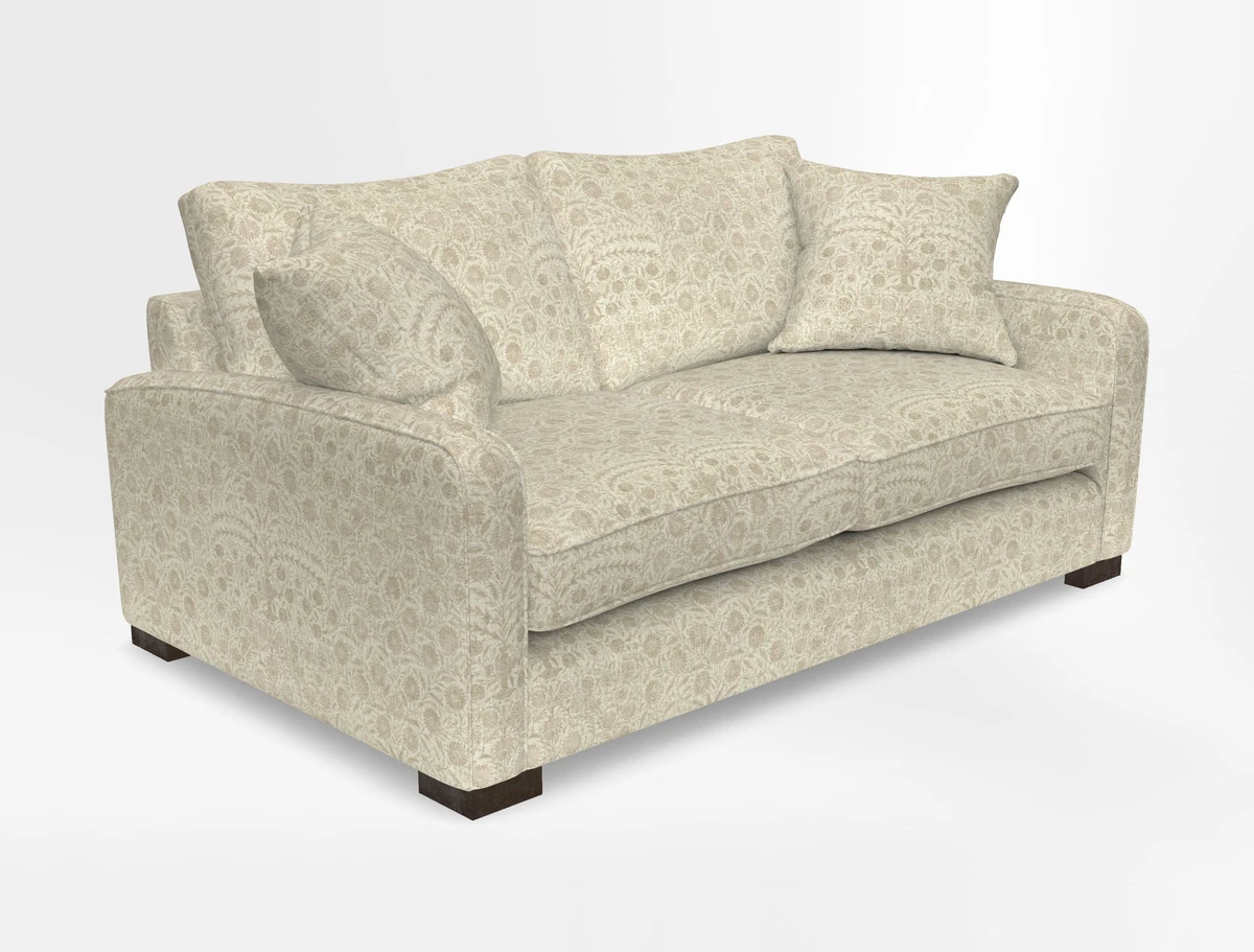 Brook Green 3 seater sofa in Warwick Boucle Andes