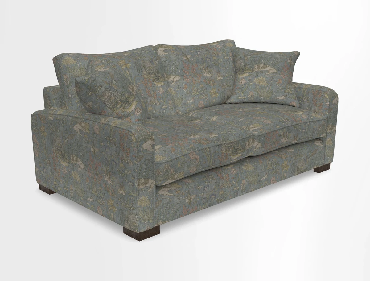 Brook Green 3 seater sofa in Warwick Boucle Andes