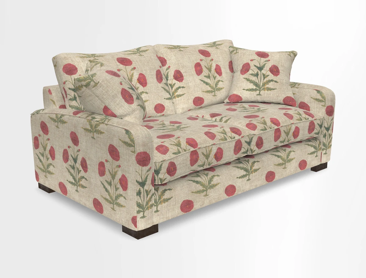 Brook Green 3 seater sofa in Warwick Boucle Andes