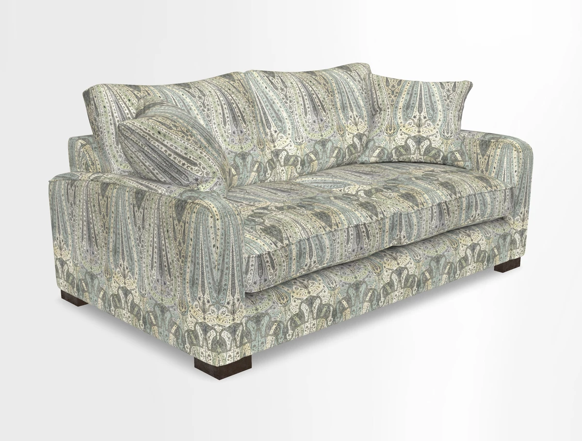 Brook Green 3 seater sofa in Warwick Boucle Andes