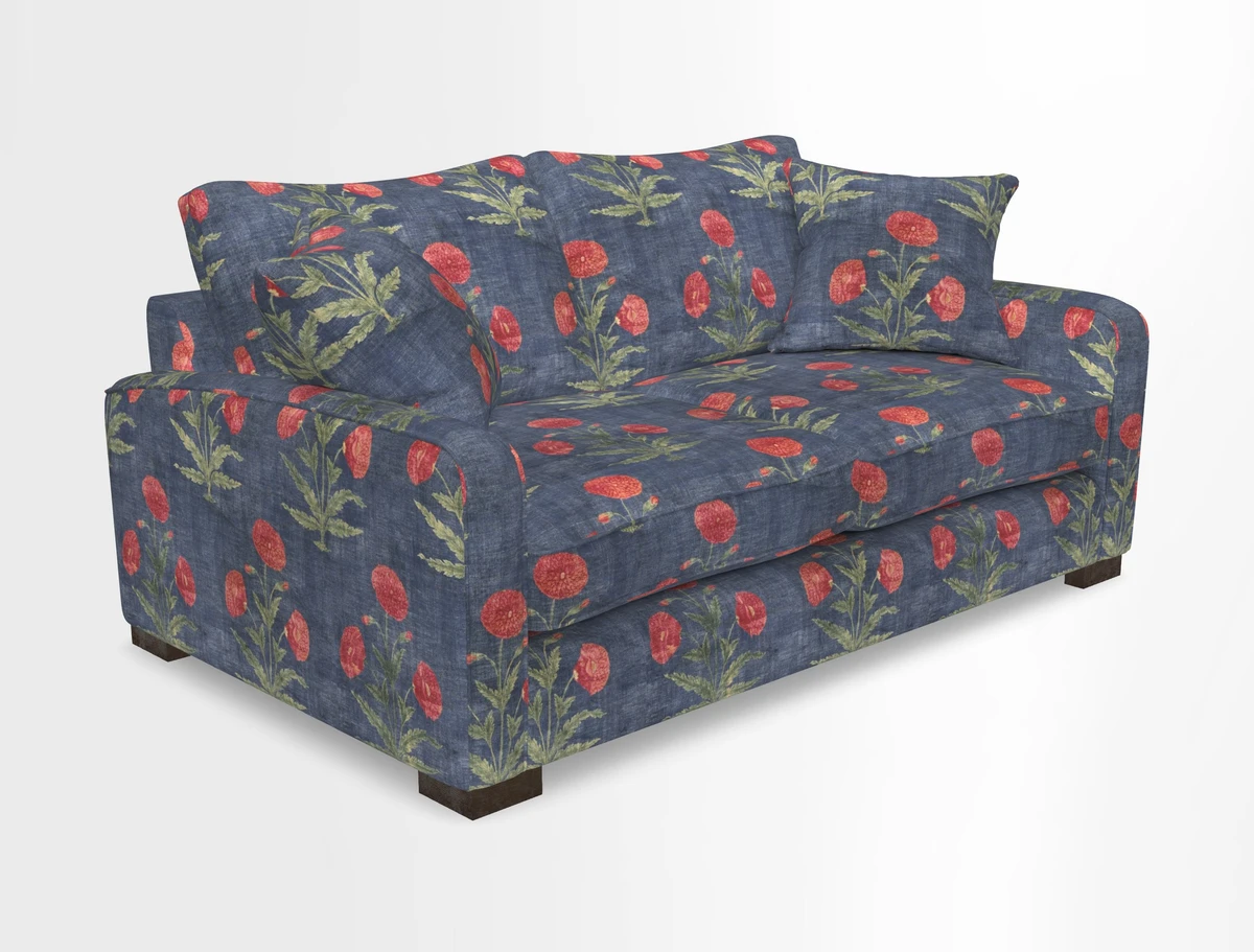 Brook Green 3 seater sofa in Warwick Boucle Andes