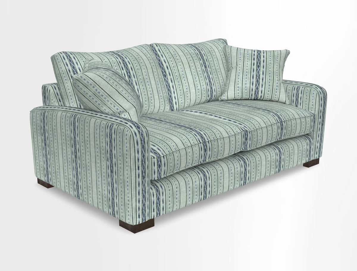 Brook Green 3 seater sofa in Warwick Boucle Andes