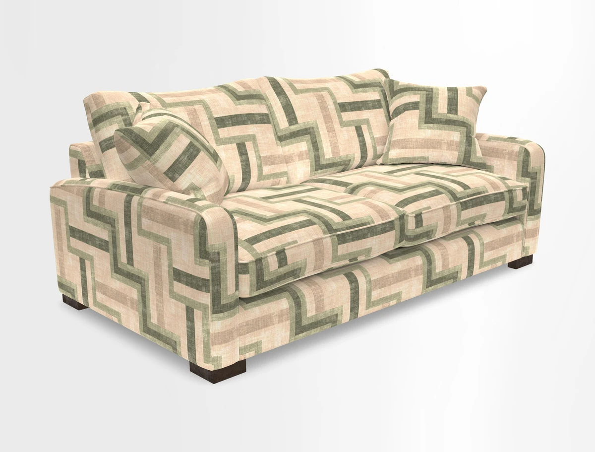 Brook Green 3 seater sofa in Warwick Boucle Andes