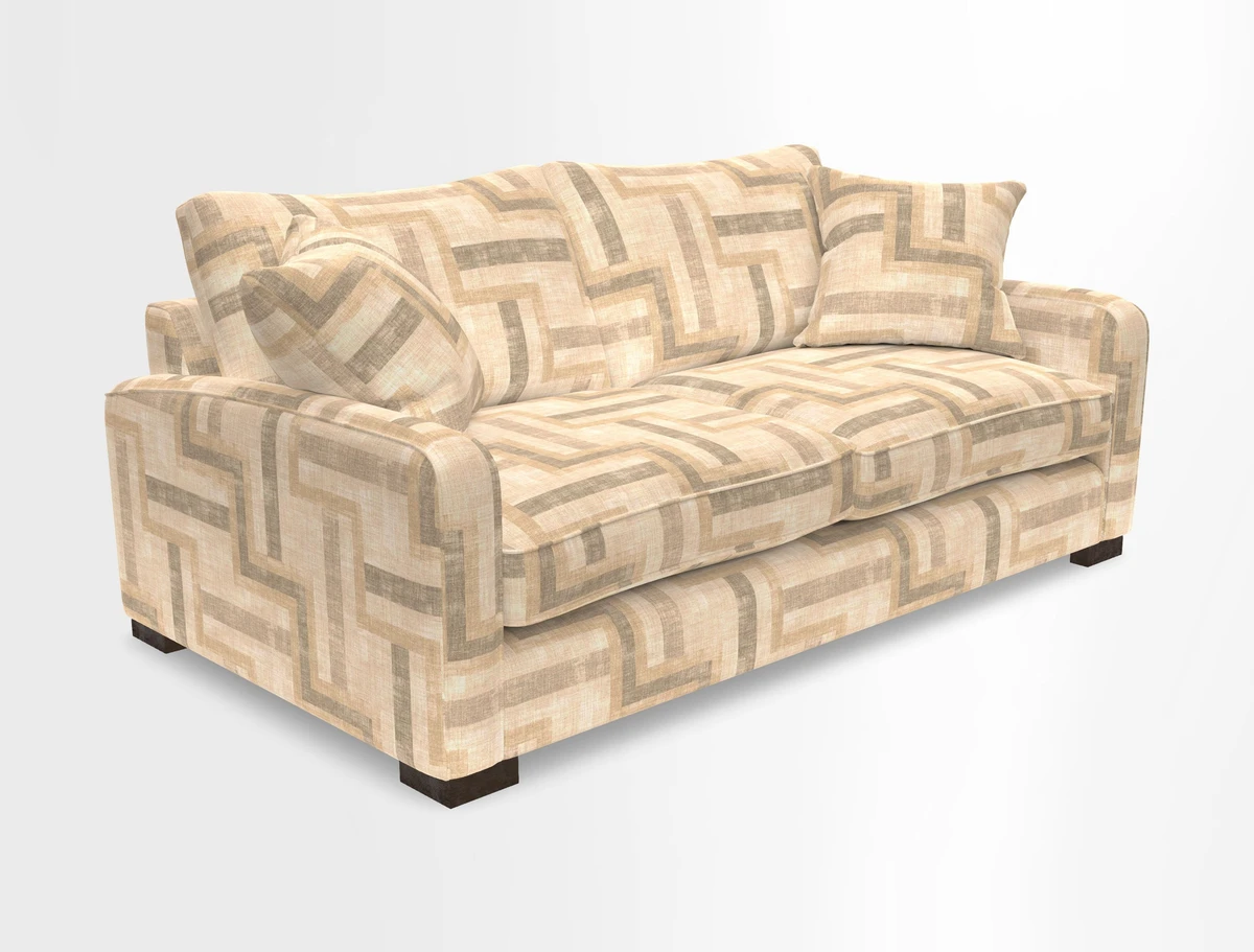 Brook Green 3 seater sofa in Warwick Boucle Andes