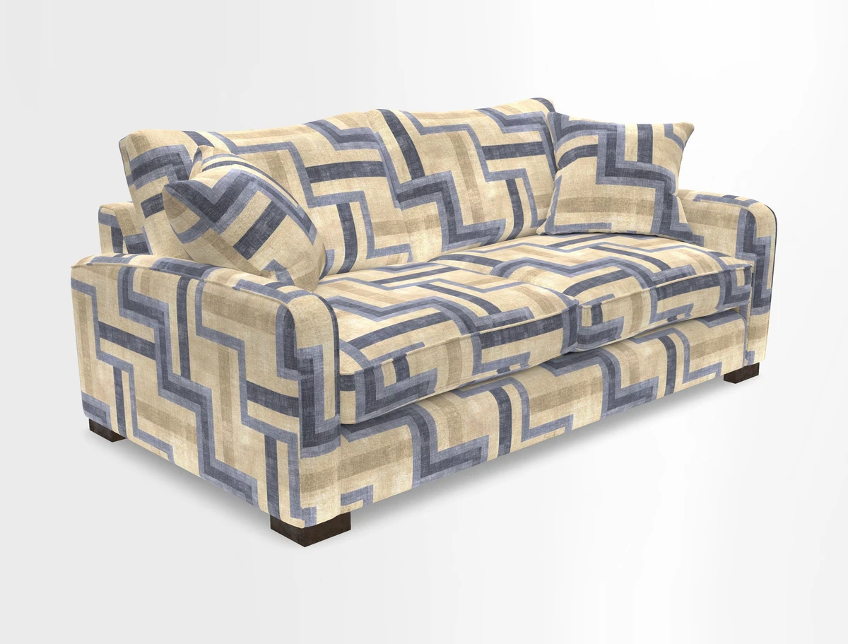 Brook Green 3 seater sofa in Warwick Boucle Andes
