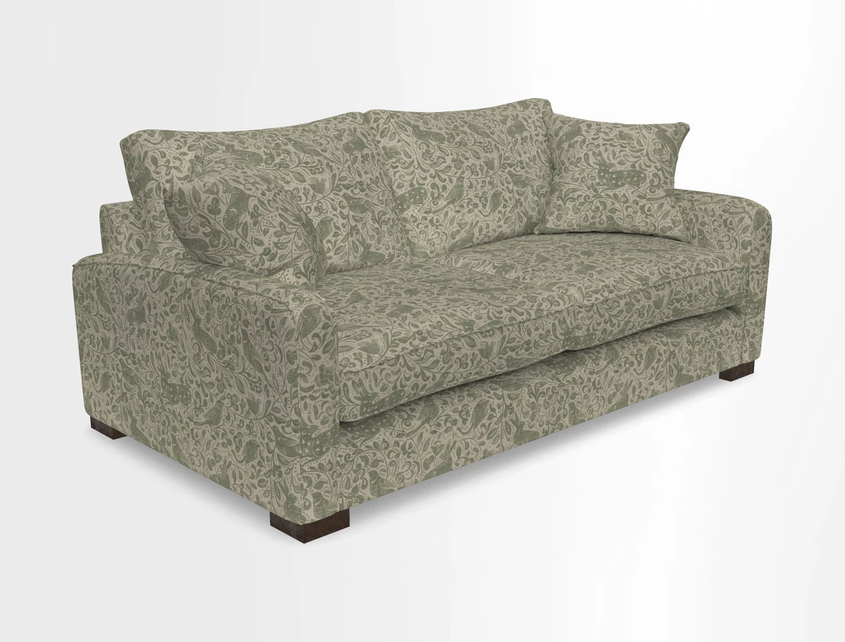 Brook Green 3 seater sofa in Warwick Boucle Andes