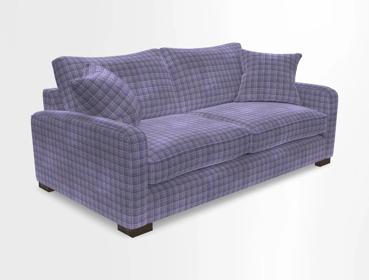 Brook Green 3 seater sofa in Warwick Boucle Andes