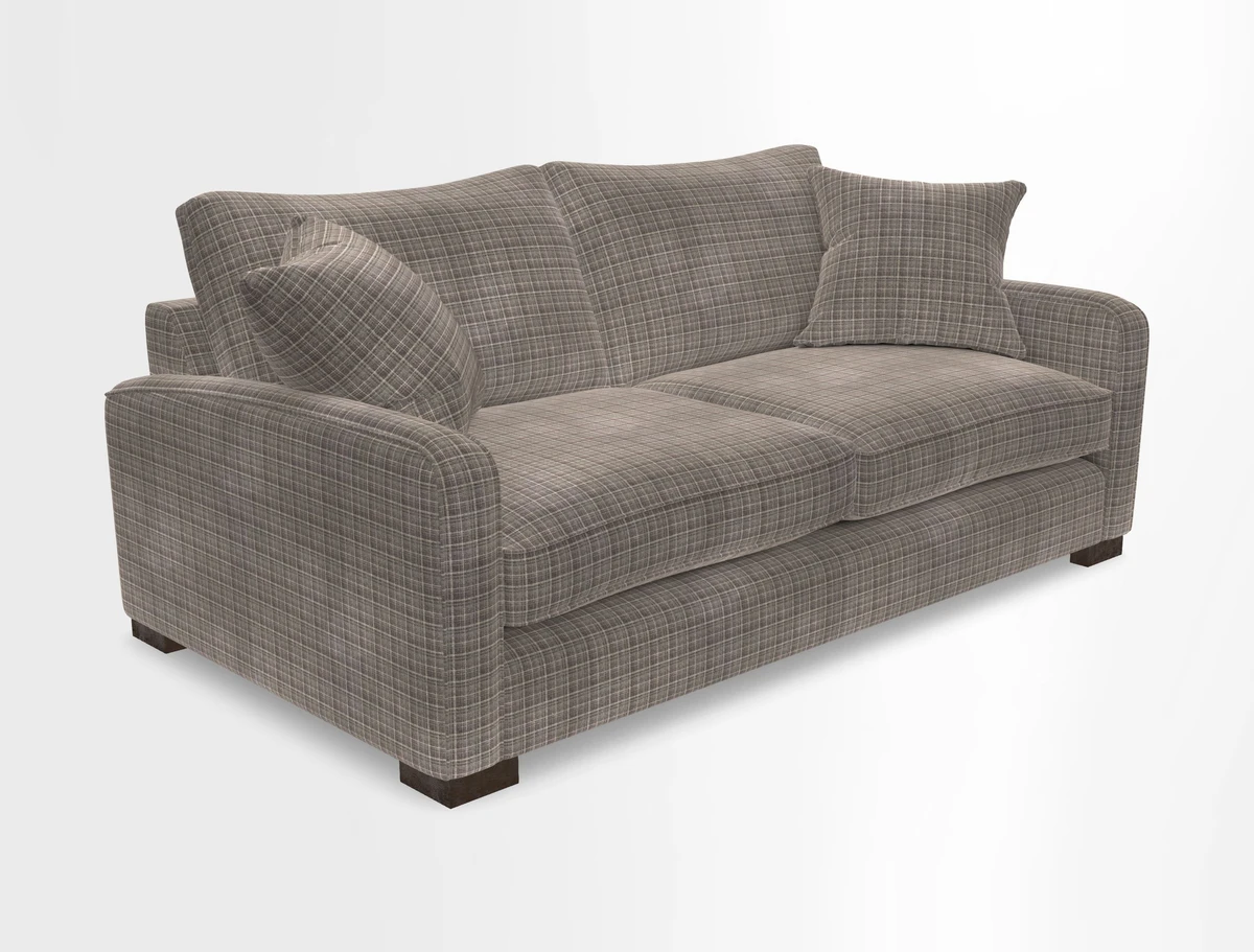 Brook Green 3 seater sofa in Warwick Boucle Andes