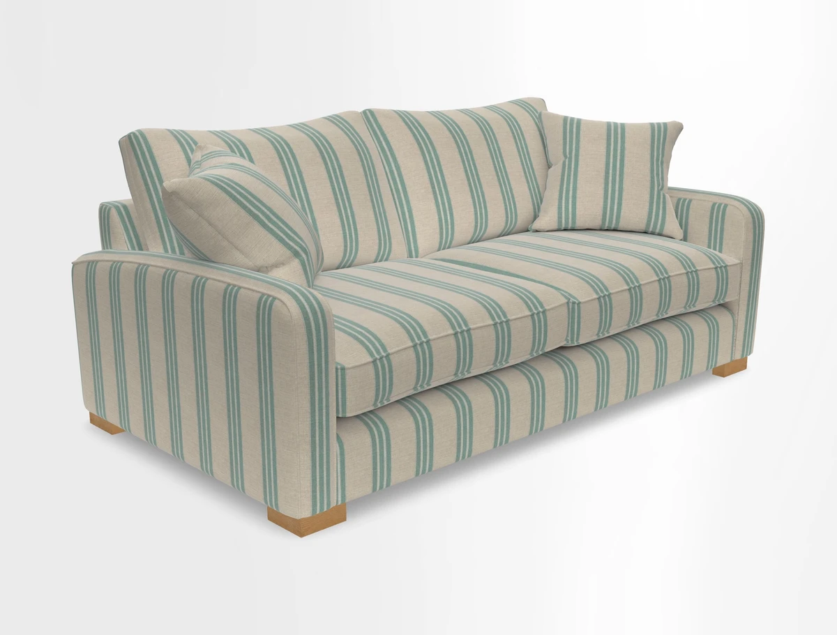Brook Green 3 seater sofa in Warwick Boucle Andes