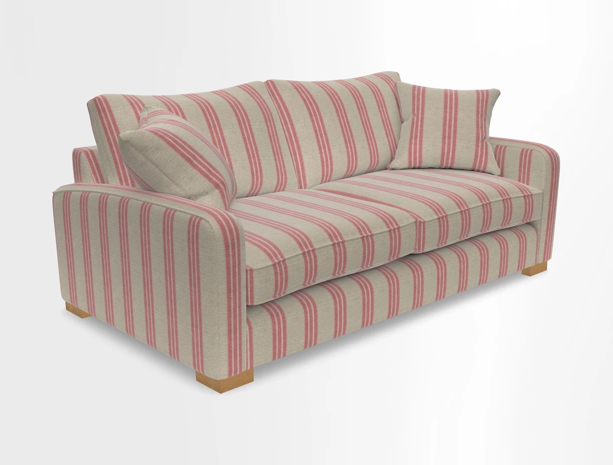 Brook Green 3 seater sofa in Warwick Boucle Andes