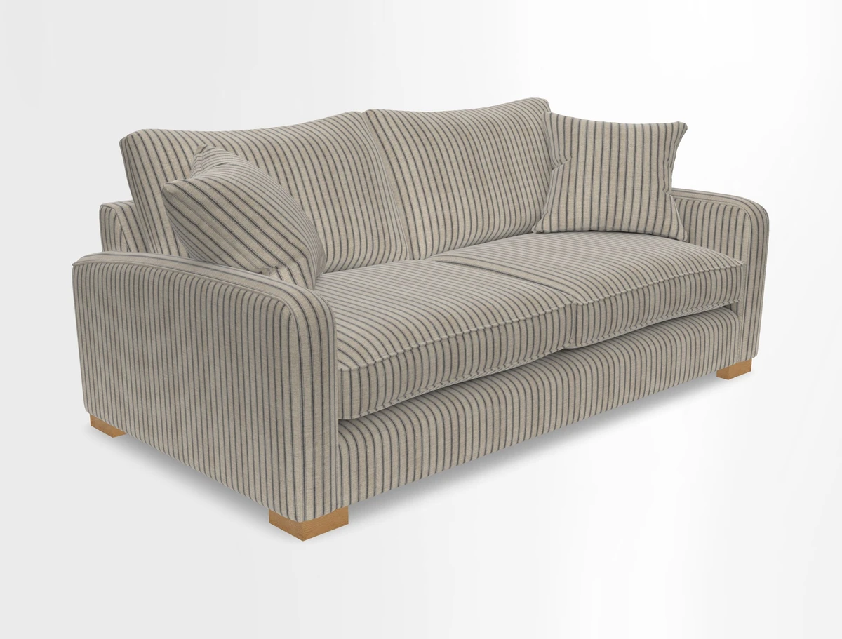 Brook Green 3 seater sofa in Warwick Boucle Andes