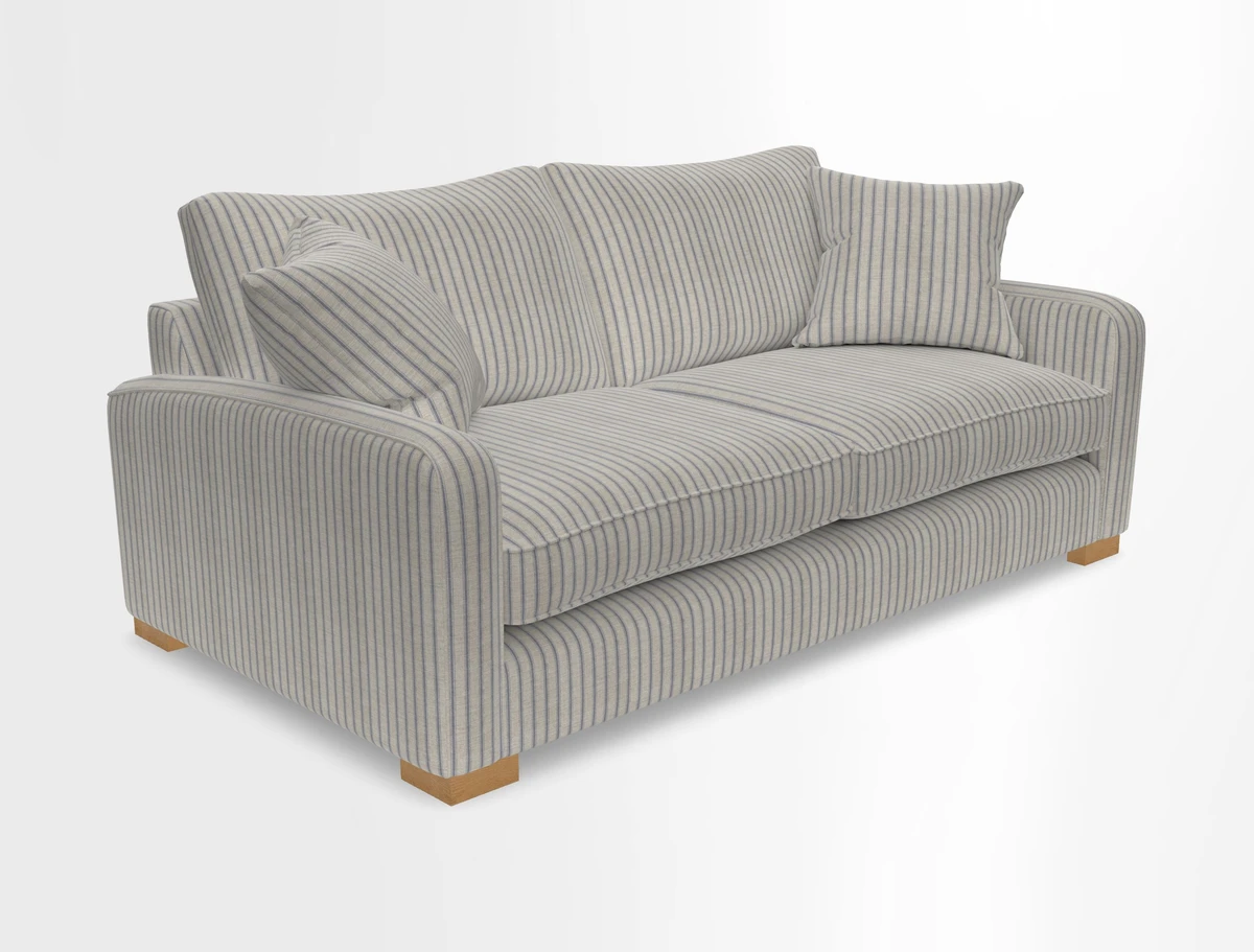 Brook Green 3 seater sofa in Warwick Boucle Andes