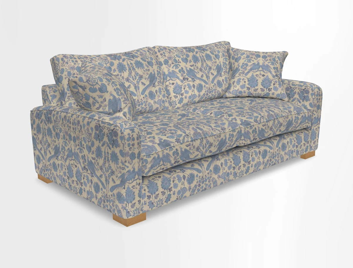 Brook Green 3 seater sofa in Warwick Boucle Andes