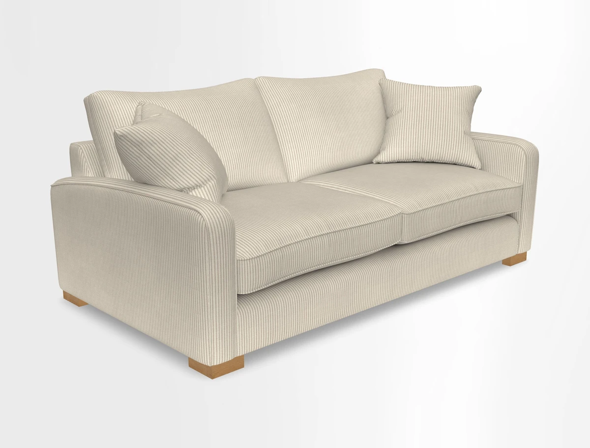 Brook Green 3 seater sofa in Warwick Boucle Andes