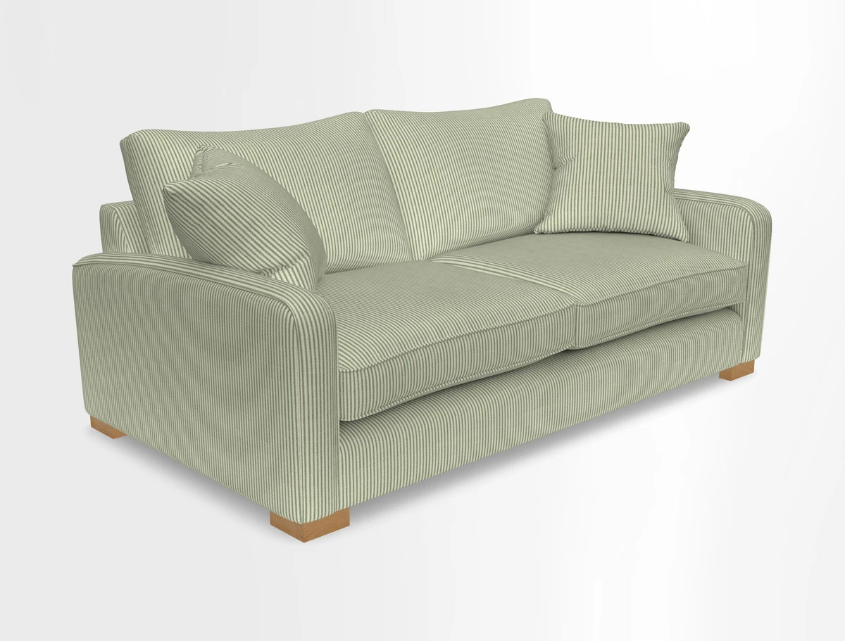 Brook Green 3 seater sofa in Warwick Boucle Andes