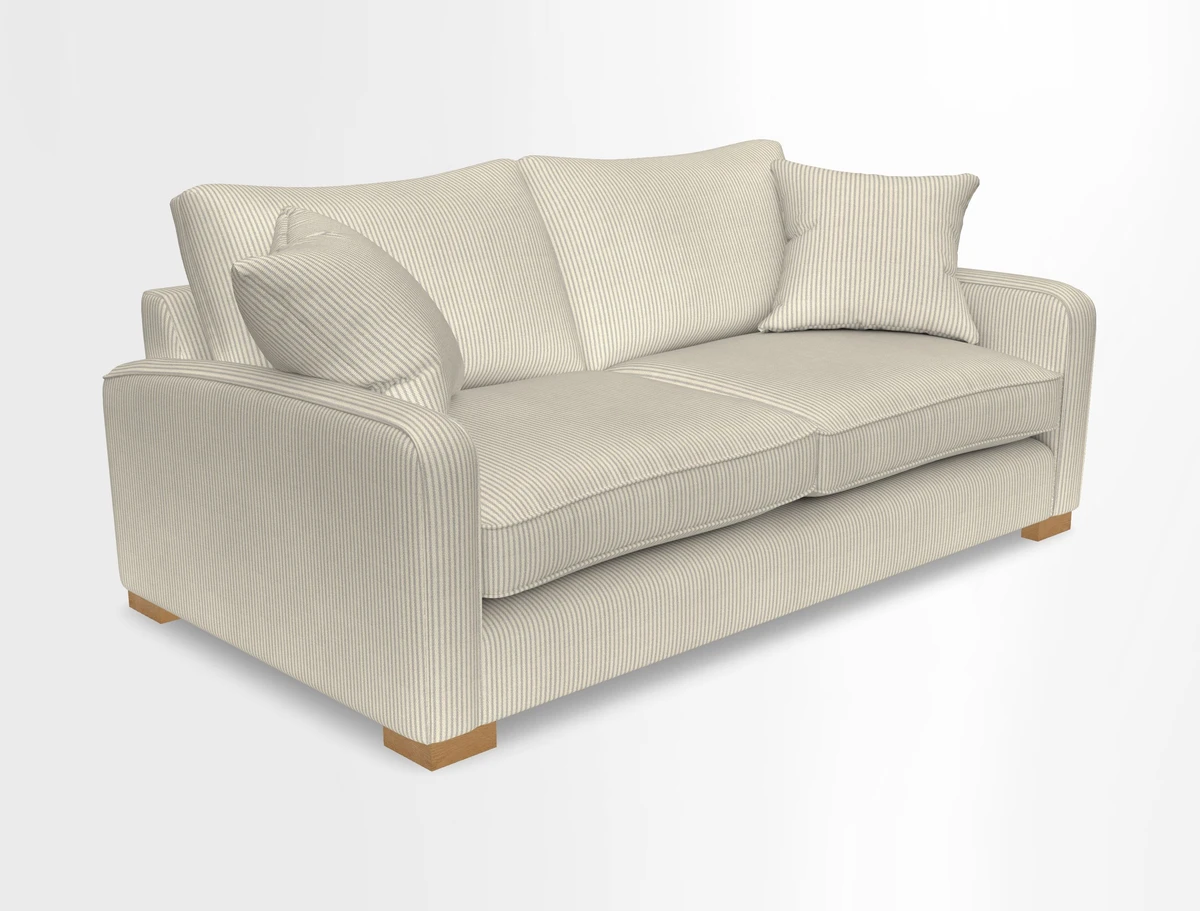 Brook Green 3 seater sofa in Warwick Boucle Andes