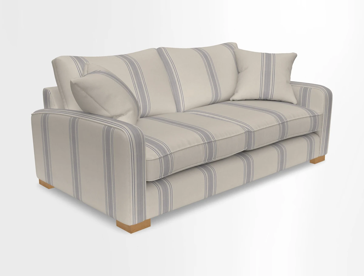 Brook Green 3 seater sofa in Warwick Boucle Andes
