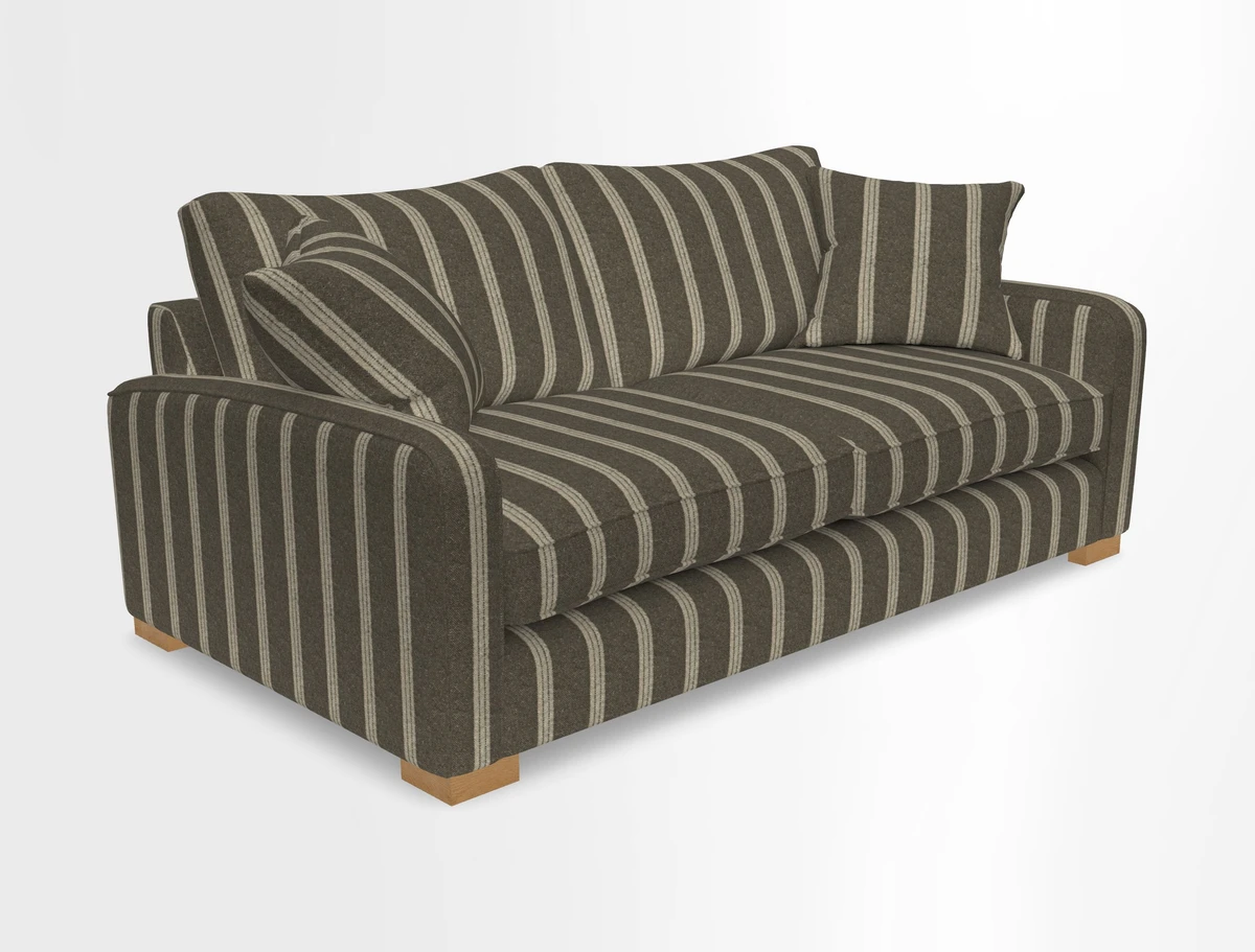 Brook Green 3 seater sofa in Warwick Boucle Andes