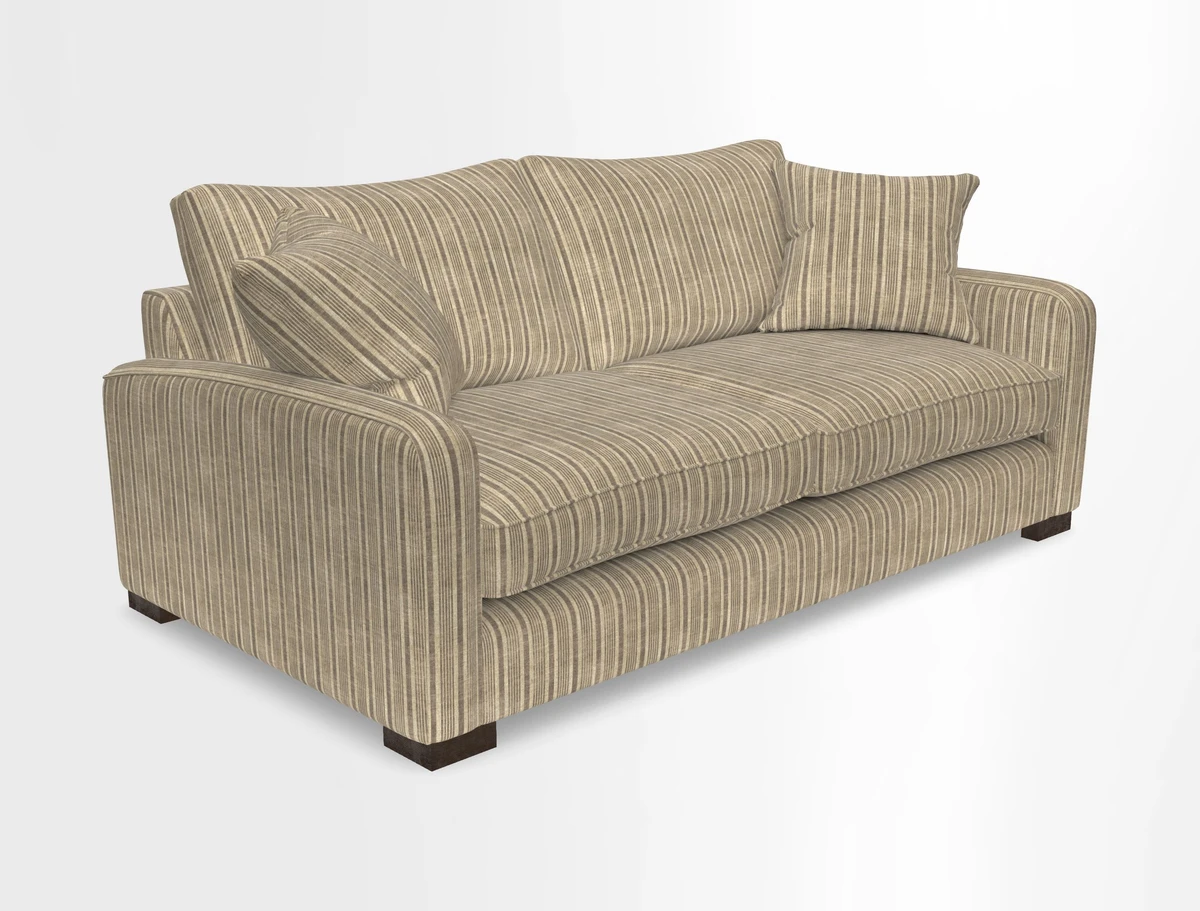 Brook Green 3 seater sofa in Warwick Boucle Andes