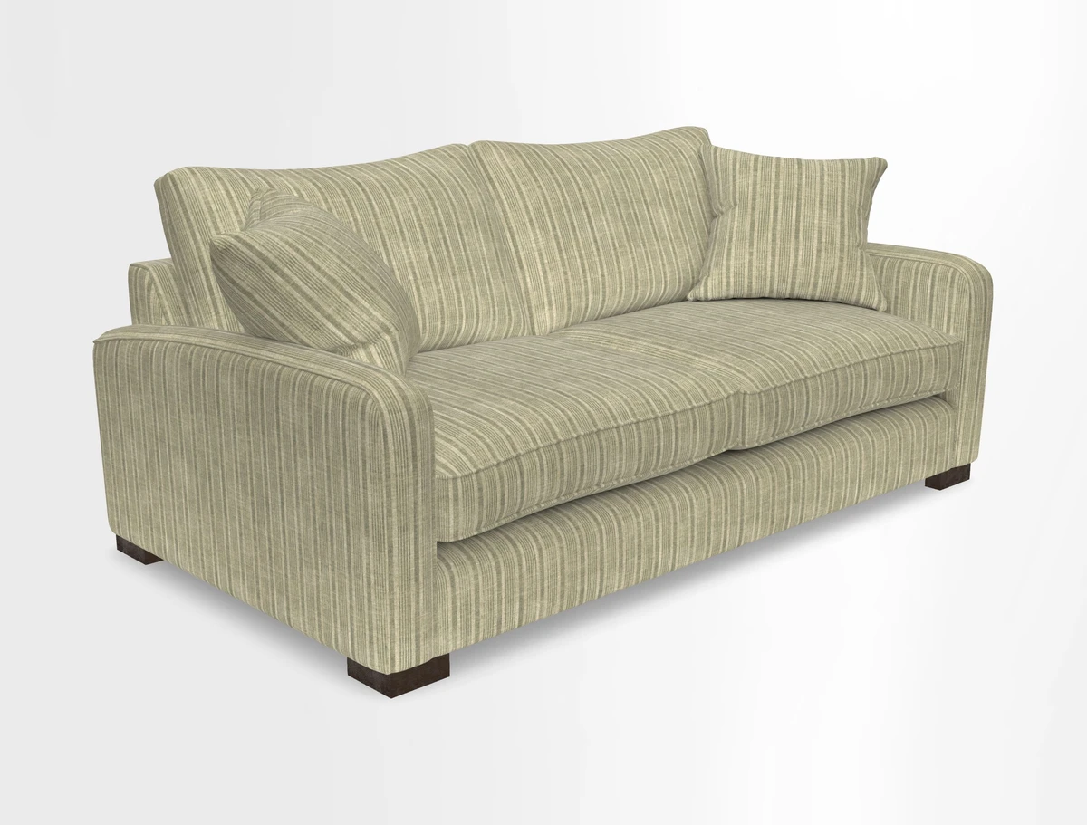 Brook Green 3 seater sofa in Warwick Boucle Andes