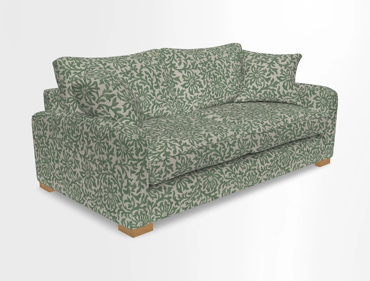 Brook Green 3 seater sofa in Warwick Boucle Andes
