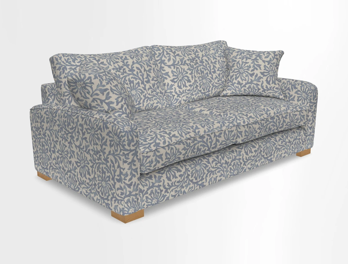 Brook Green 3 seater sofa in Warwick Boucle Andes
