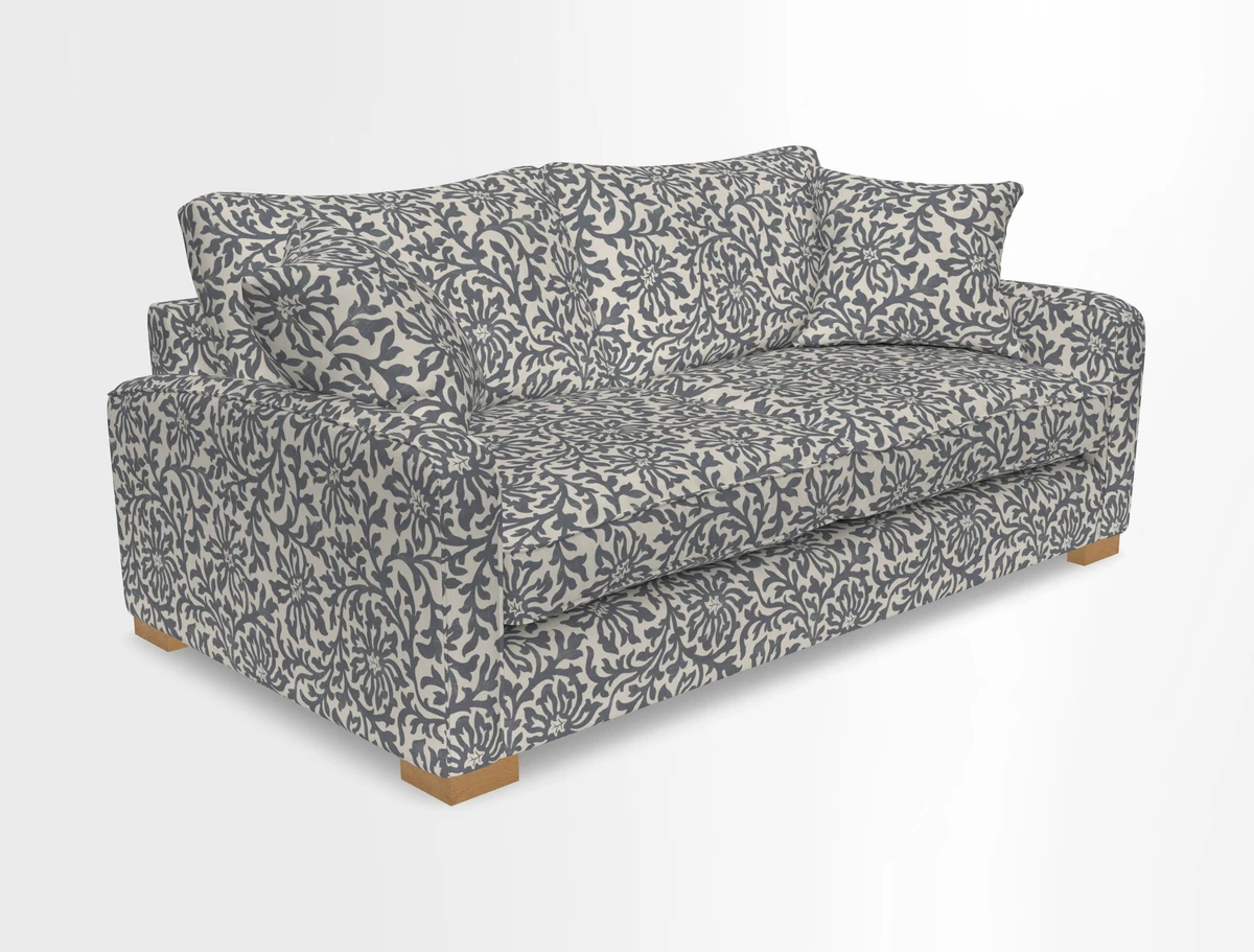 Brook Green 3 seater sofa in Warwick Boucle Andes