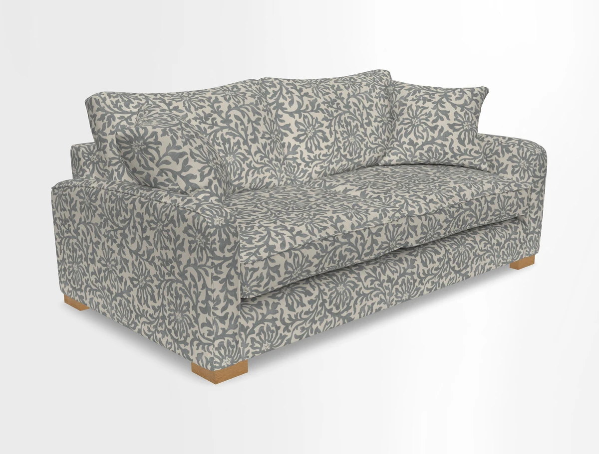 Brook Green 3 seater sofa in Warwick Boucle Andes