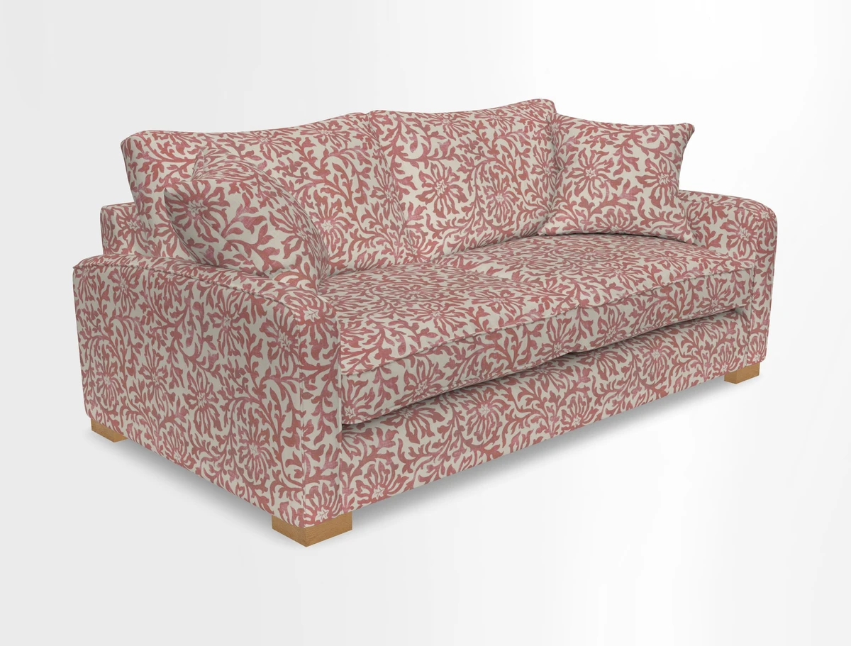 Brook Green 3 seater sofa in Warwick Boucle Andes