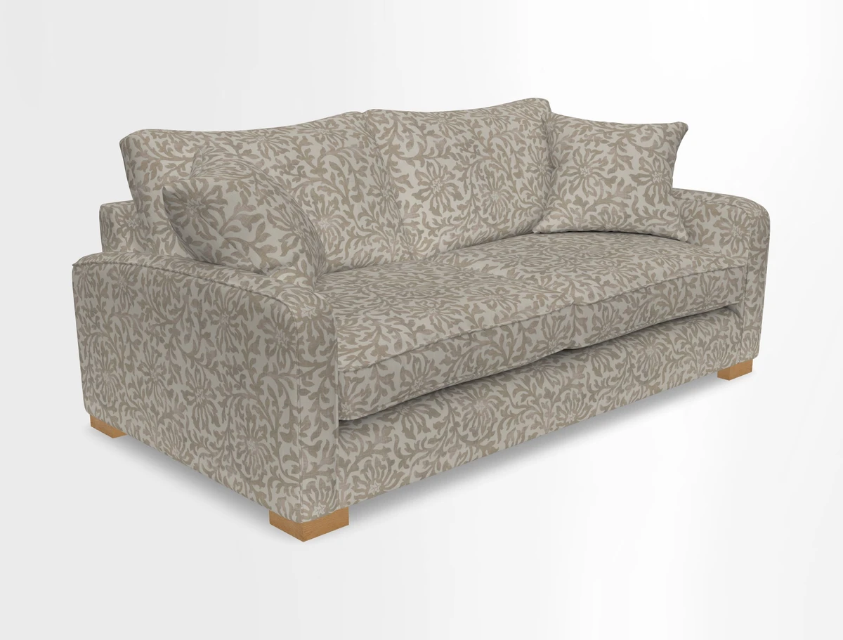 Brook Green 3 seater sofa in Warwick Boucle Andes