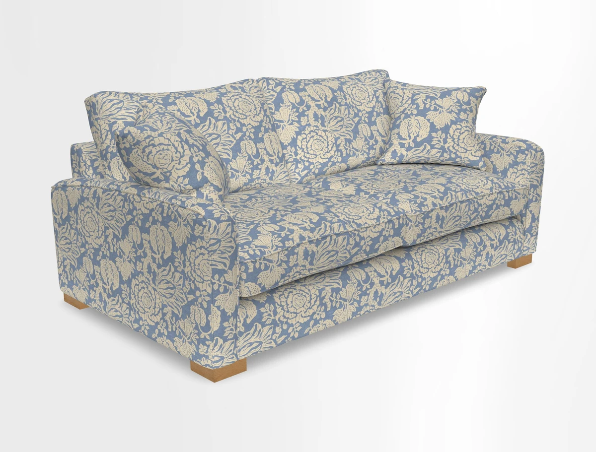 Brook Green 3 seater sofa in Warwick Boucle Andes