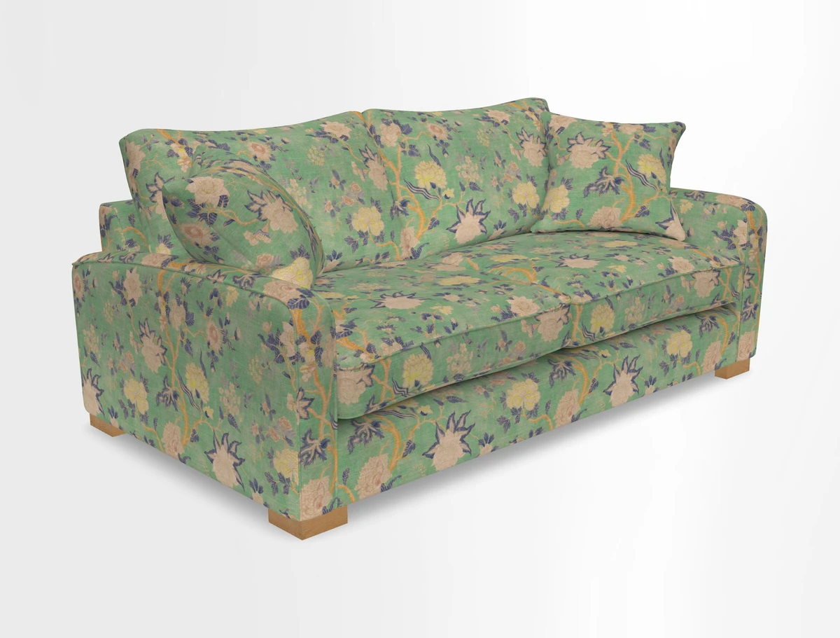 Brook Green 3 seater sofa in Warwick Boucle Andes