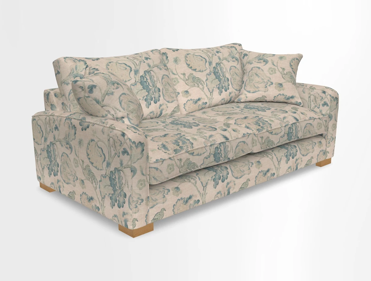 Brook Green 3 seater sofa in Warwick Boucle Andes